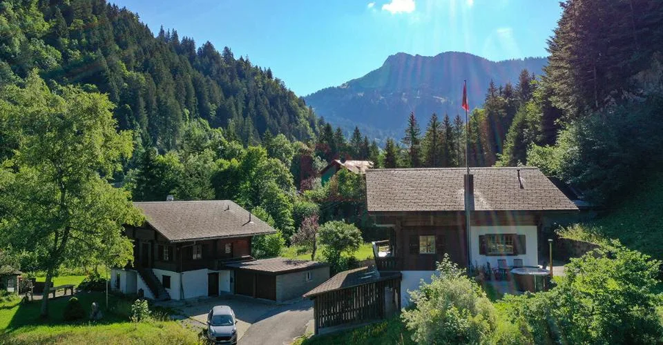 Magnifique chalet sur plan à Jaun