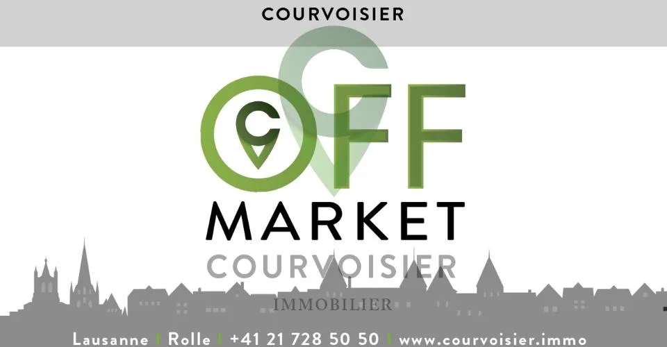 Rare opportunité dans un village prisé de La Côte