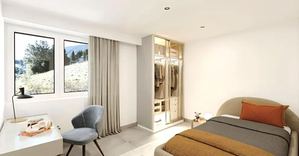 XCEPTIONNEL - A vendre superbes appartements/villas neufs en terrasse de haut standing de 5.5, 4.5, 3.5 et 2.5 pièces avec garage individuel – Foto 6 von 21