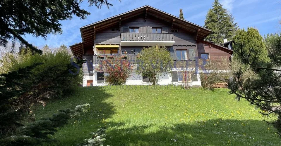 VIAGER. Châtel-St-Denis, Appartement au calme, jardin PPE 2034m2
