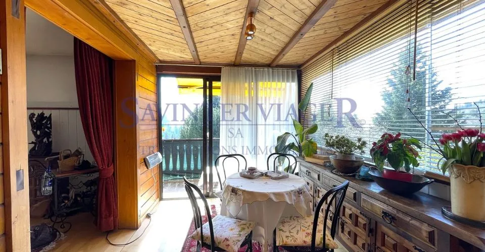 VIAGER. Châtel-St-Denis, Appartement au calme, jardin PPE 2034m2