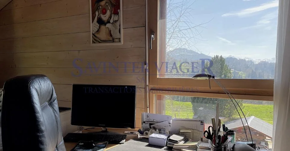 VIAGER. Châtel-St-Denis, Appartement au calme, jardin PPE 2034m2