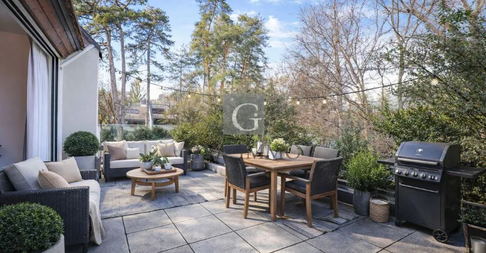 Superbe duplex avec grandes terrasses au cœur d'un parc privé