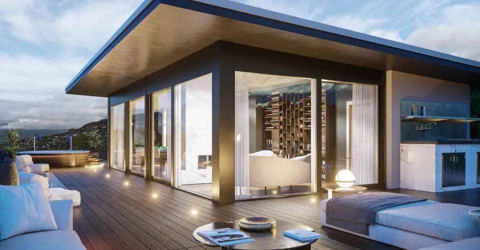 Somptueux appartement neuf en attique de 5.5 pièces avec piscine privative – foto 2 di 12
