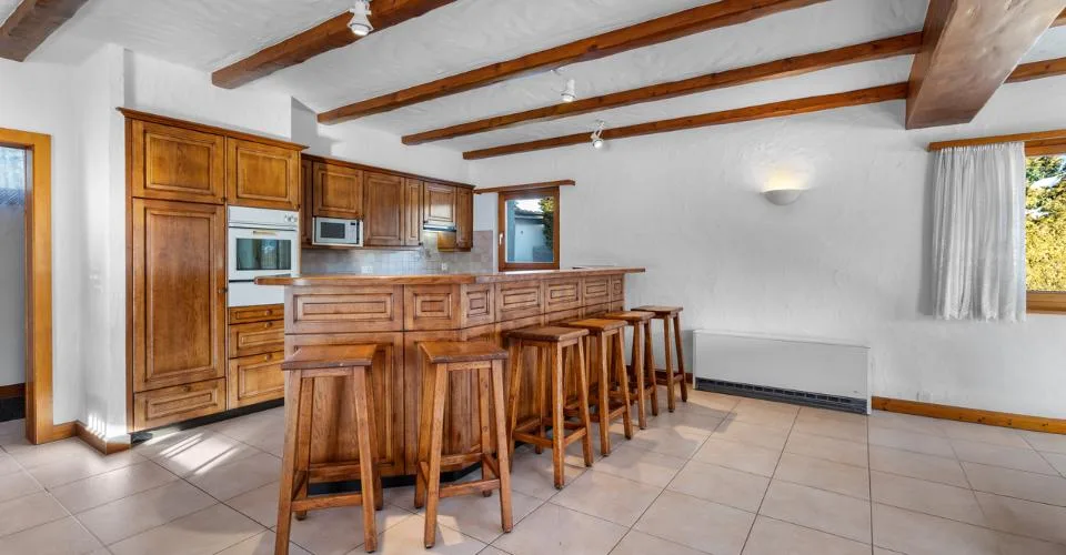 Appartement en rez-de-jardin en résidence secondaire