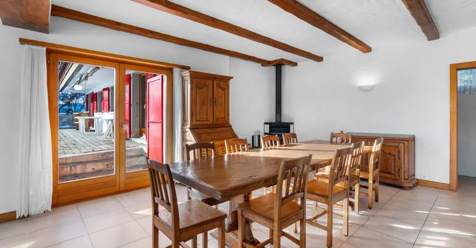 Appartement en rez-de-jardin en résidence secondaire