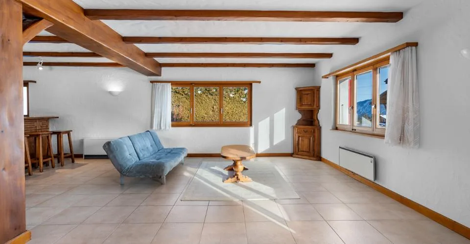 Appartement en rez-de-jardin en résidence secondaire