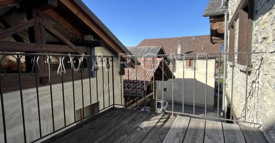 Maison villageoise de deux appartements à Roumaz-Savièse