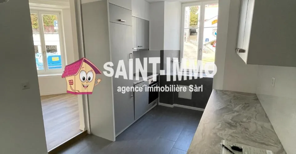 Immeuble locatif mixte de 6 appartements et bar/restaurant en plein centre de Saint-Imier