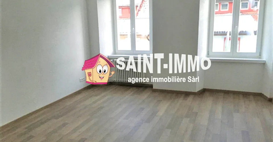 Immeuble locatif mixte de 6 appartements et bar/restaurant en plein centre de Saint-Imier