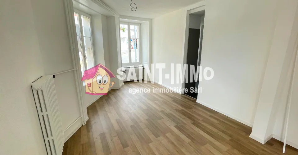 Immeuble locatif mixte de 6 appartements et bar/restaurant en plein centre de Saint-Imier