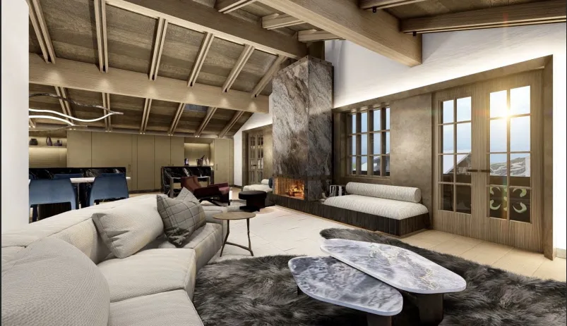 Exclusivité: Attique a Gstaad designé par "SAOTA"
