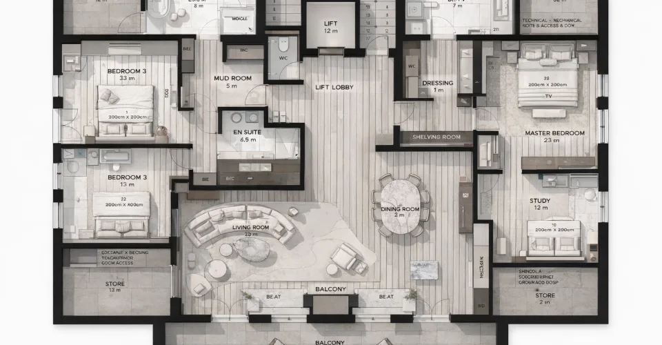 Exclusivité: Attique a Gstaad designé par "SAOTA"