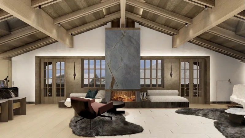 Exclusivité: Attique a Gstaad designé par "SAOTA"