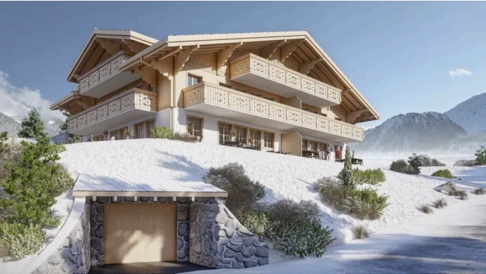 Exclusivité: Attique a Gstaad designé par "SAOTA"