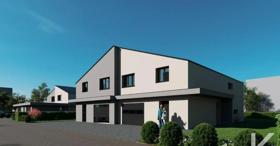 Dernière villa jumelée contemporaine de 5.5 pièces