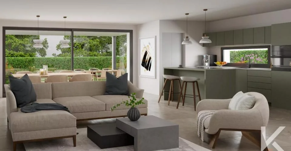 Dernière villa jumelée contemporaine de 5.5 pièces
