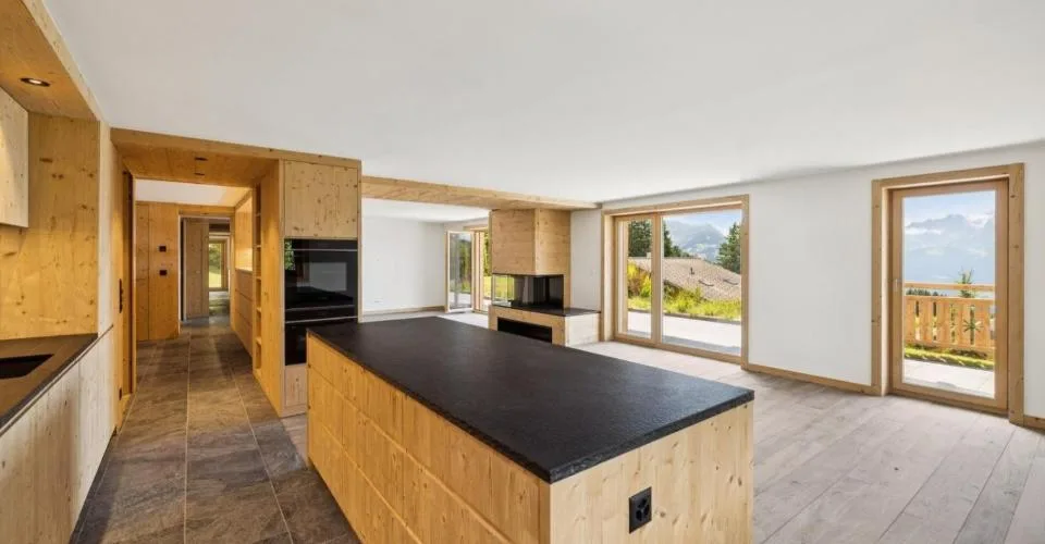 Rare duplex avec jardin, ski-in & ski-out, vue sublime! – Foto 10 von 13