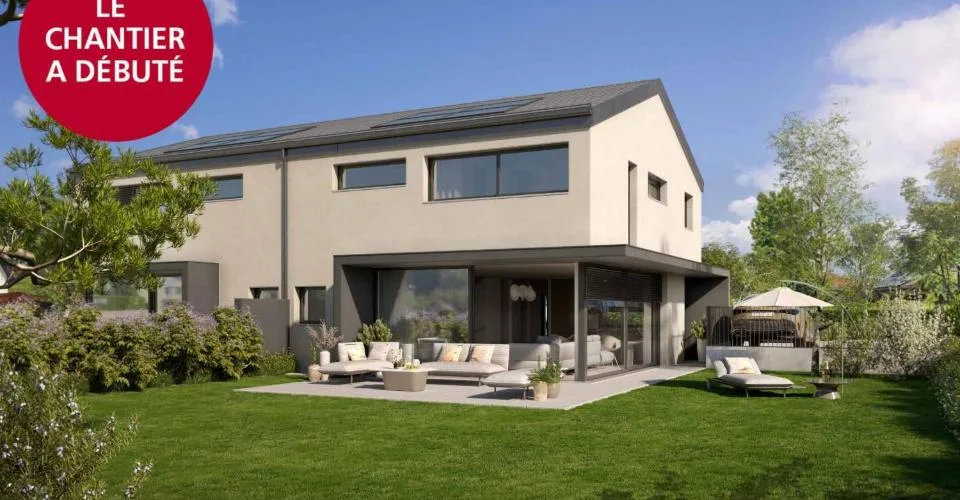 Projet de deux villas jumelles à deux pas du Léman VILLA A
