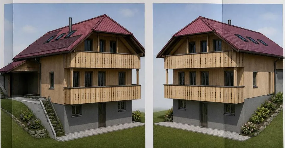 Maison à démolir avec projet de construction approuvé à vendre