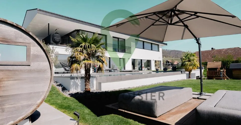 Un refuge exclusif mêlant design soigné et perspective lacustre