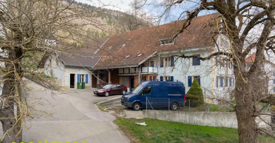 Ancienne ferme de 2 appartements et nombreux espaces annexes - Ehemaliges Bauernhaus mit 2 Wohnungen und diverse Nebenräume