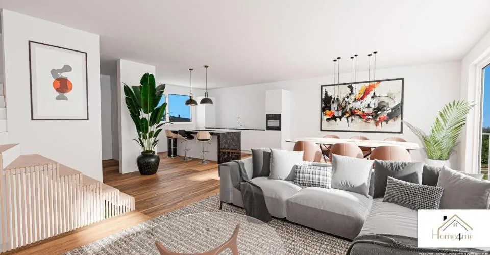 A vendre magnifique villa de 6,5 pces sur la commune de Léchelles
