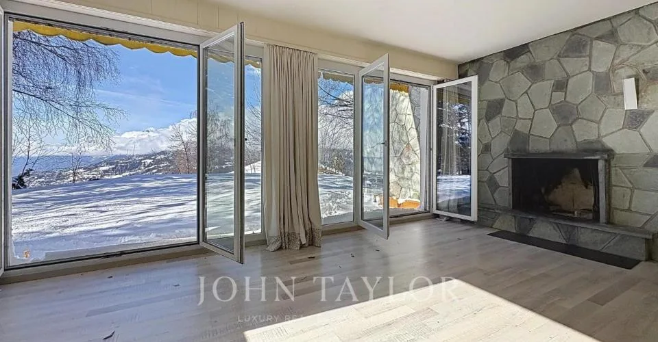 Chalet à rénover avec vue sur la Vallée du Rhône