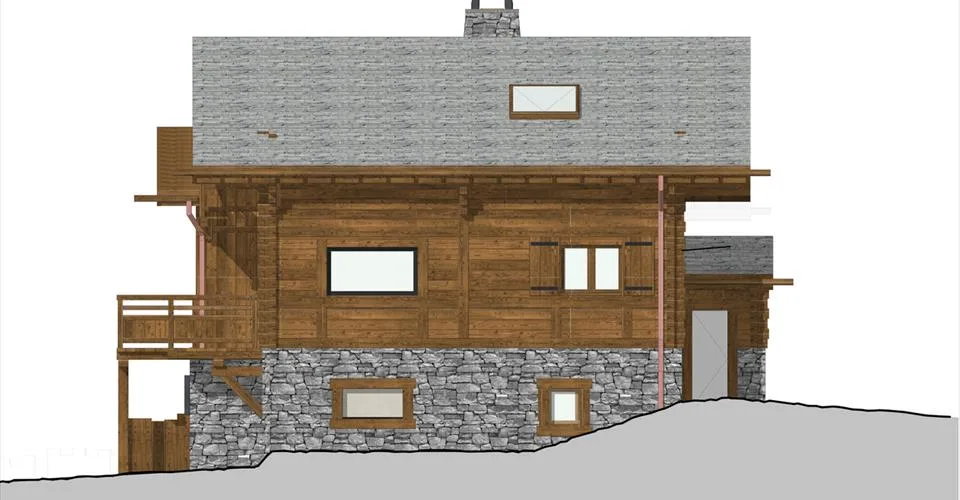 Situé au cœur de Verbier, chalet en construction – photo 7 sur 9