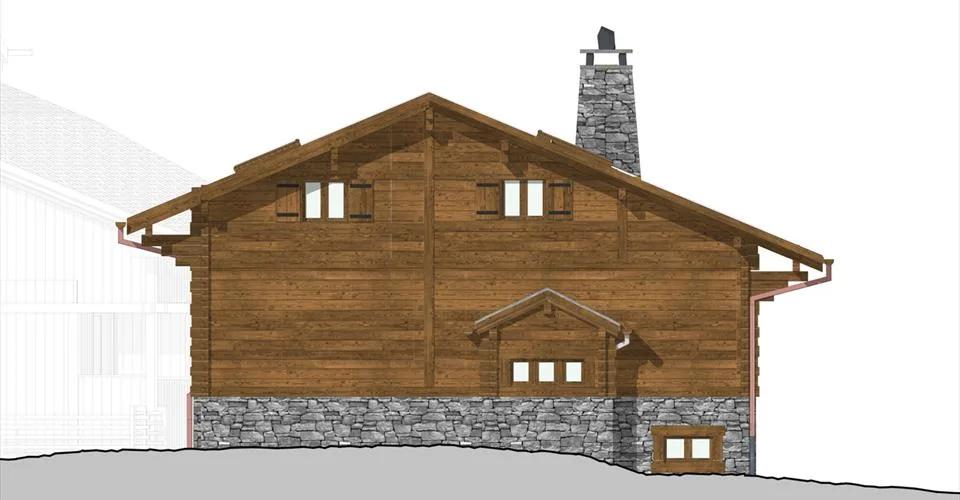 Situé au cœur de Verbier, chalet en construction – photo 9 sur 9