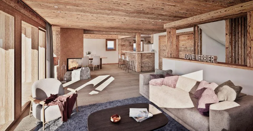 Situé au cœur de Verbier, chalet en construction – photo 5 sur 9