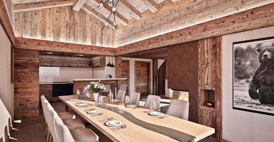 Situé au cœur de Verbier, chalet en construction – photo 4 sur 9