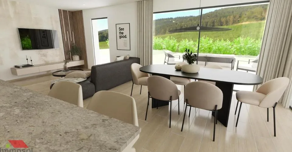 Gletterens- Villas Familiales neuves dans un cadre bucolique.