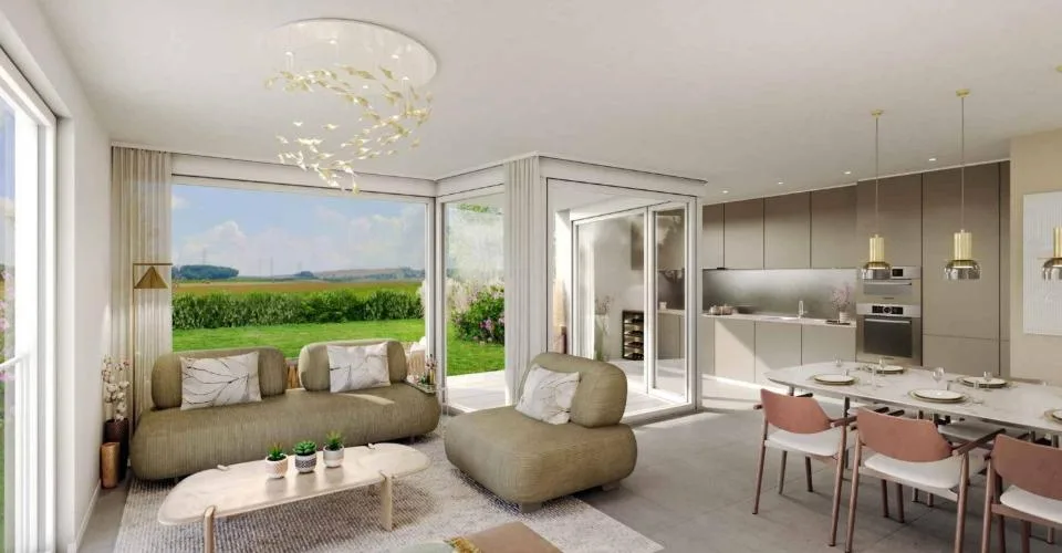 CORÇALIA – Villa jumelle neuve à Corcelles-près-Payerne