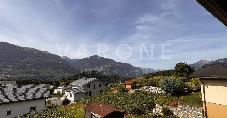 Villa de 6 pces à Ormône-Savièse avec terrain constructible en option