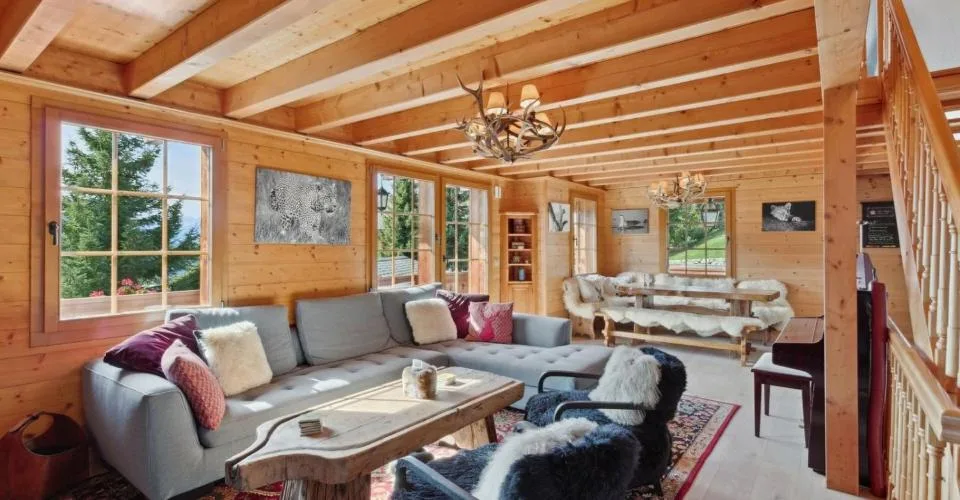 Chalet avec home cinema - jacuzzi intérieur - Vue panoramique – Foto 3 von 12