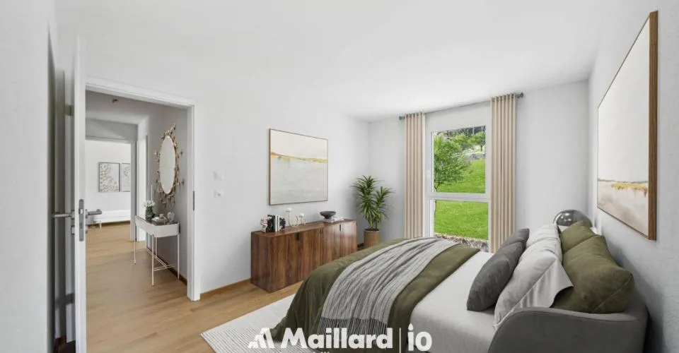 Orbe - Superbe 4.5 pièces neuf avec balcon et parking
