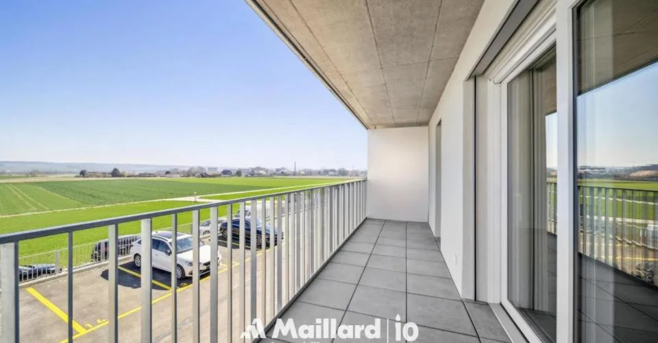 Orbe - Superbe 4.5 pièces neuf avec balcon et parking