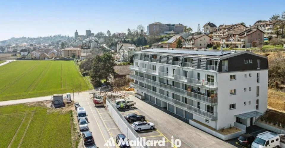 Orbe - Superbe 4.5 pièces neuf avec balcon et parking