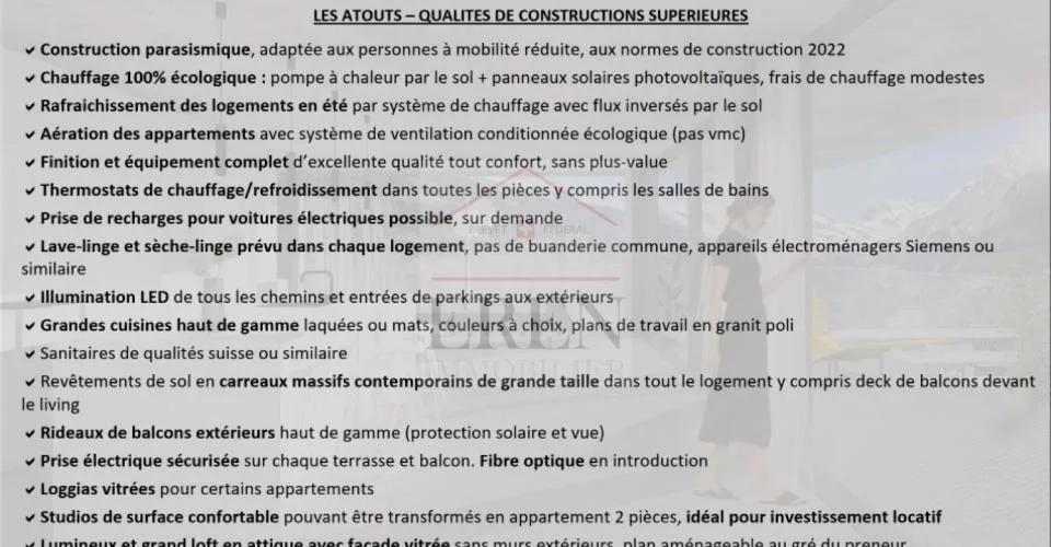 Attique panoramique 4,5 pièces entièrement vitrés avec balcon-terrasse en angle de 72m2 – foto 8 di 13