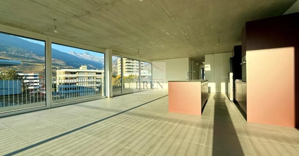 Attique panoramique 4,5 pièces entièrement vitrés avec balcon-terrasse en angle de 72m2 – foto 4 di 13