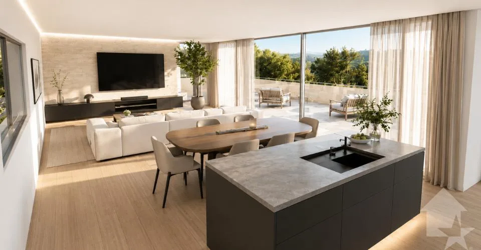 Magnifique projet d'attique de 215 m2, garage double et terrasses ! – foto 2 di 7