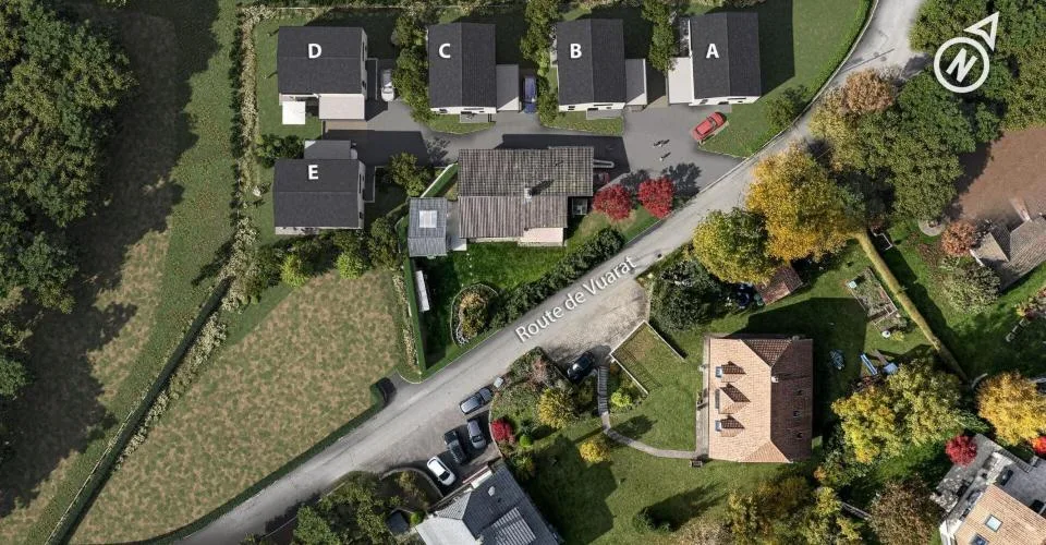Plus que 2 villas ! Nouvelle promotion de 5 villas individuelles à Remaufens