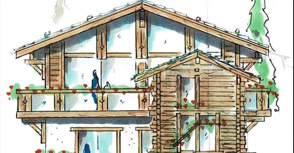 Terrain avec mazot et autorisation de construire en force pour un chalet – photo 9 sur 10