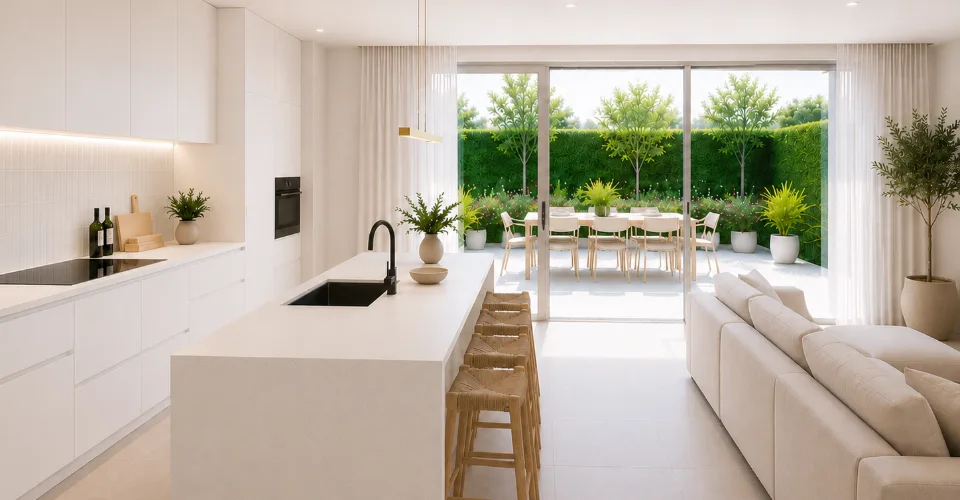 Die perfekte Allianz zwischen modernem Komfort und großzügigen Außenräumen – Foto 16 von 22