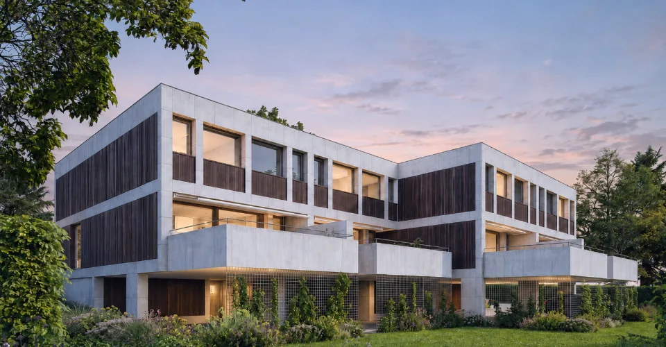 Architecture et beaux volumes | Villa C du projet Pra Vinea à Corminboeuf – photo 12 sur 32