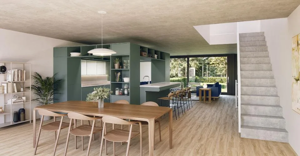 Architecture et beaux volumes | Villa C du projet Pra Vinea à Corminboeuf – photo 2 sur 32