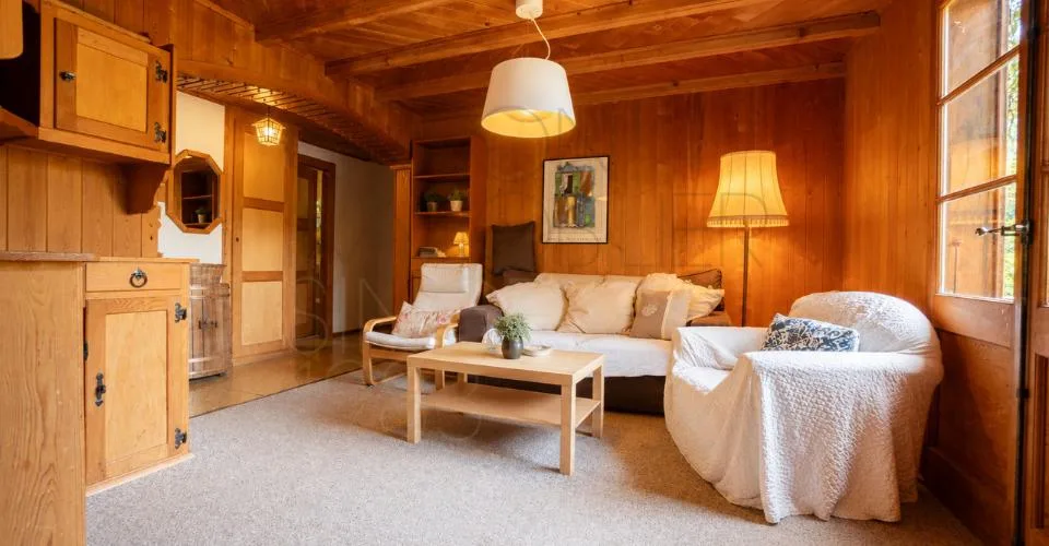 Chalet de 4,5 pièces à rénover à Gryon, vue et calme – photo 16 sur 24