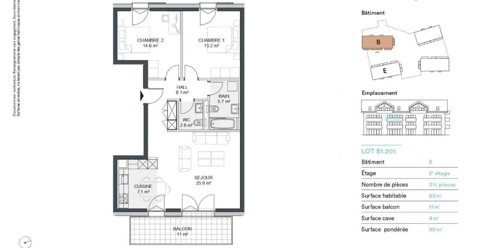 Neue Promotion: 3.5-Zimmer-Wohnung mit Balkon – Foto 23 von 24