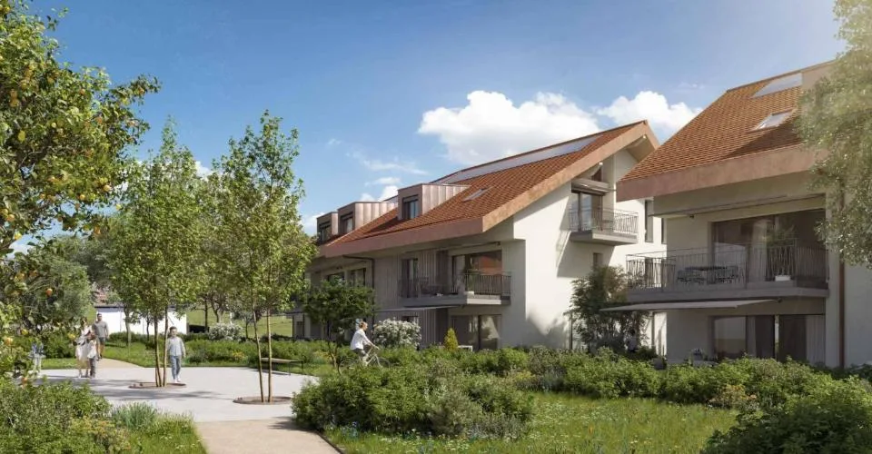 Appartement de 3.5 pièces avec terrasse et jardin – Foto 2 von 14